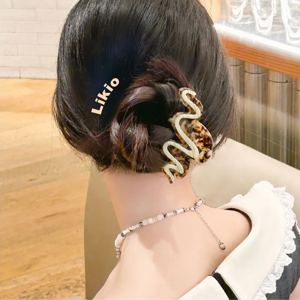 Accessoires cheveux - Cream Biscuit Hair Claw Hair Clip Hair Accessories - Likio Design - LIKIO