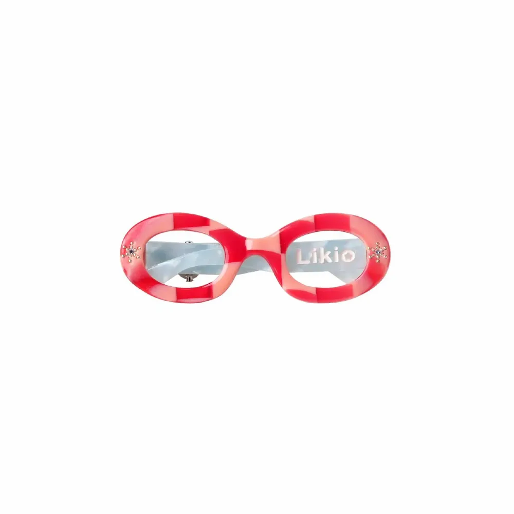 Accessoires cheveux - Pop Fun Art Colorful Glasses 3D Side Hair Clip Hair Accessories - Liki - LIKIO