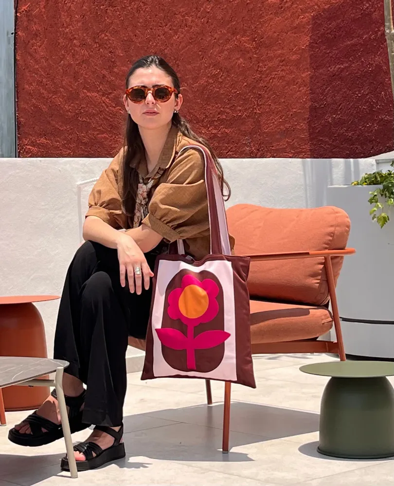 Sacs et cabas - Tote velours HANA réversible. - MIYAKO