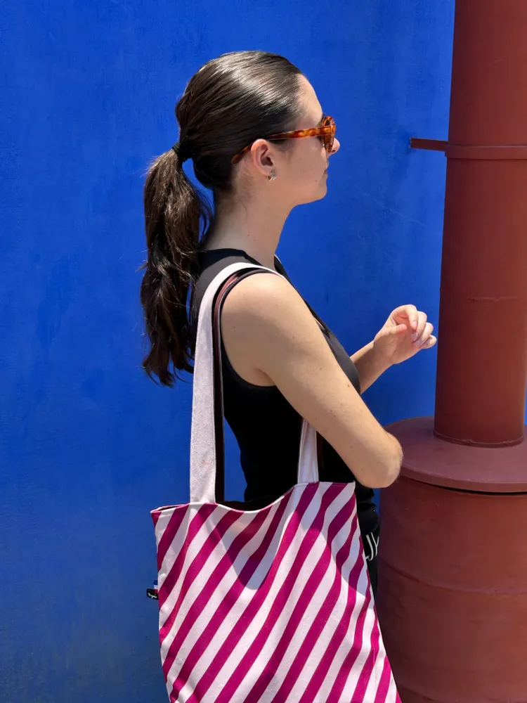 Sacs et cabas - Tote velours HANA réversible. - MIYAKO