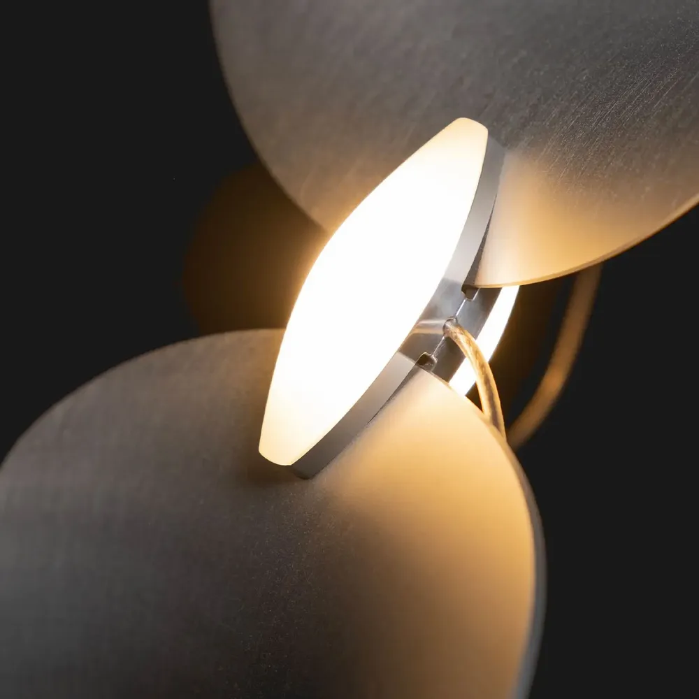 Suspensions - Dune 12 Curve — Lampe suspendue architecturale sculpturale modulaire - MOSS OBJECTS