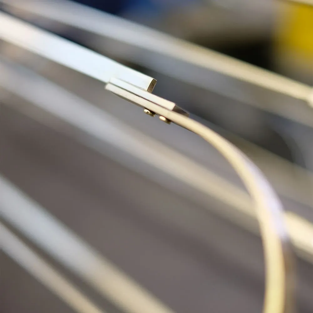 Hanging lights - Charlotte - sculptural solid brass LED pendant light - MOSS OBJECTS