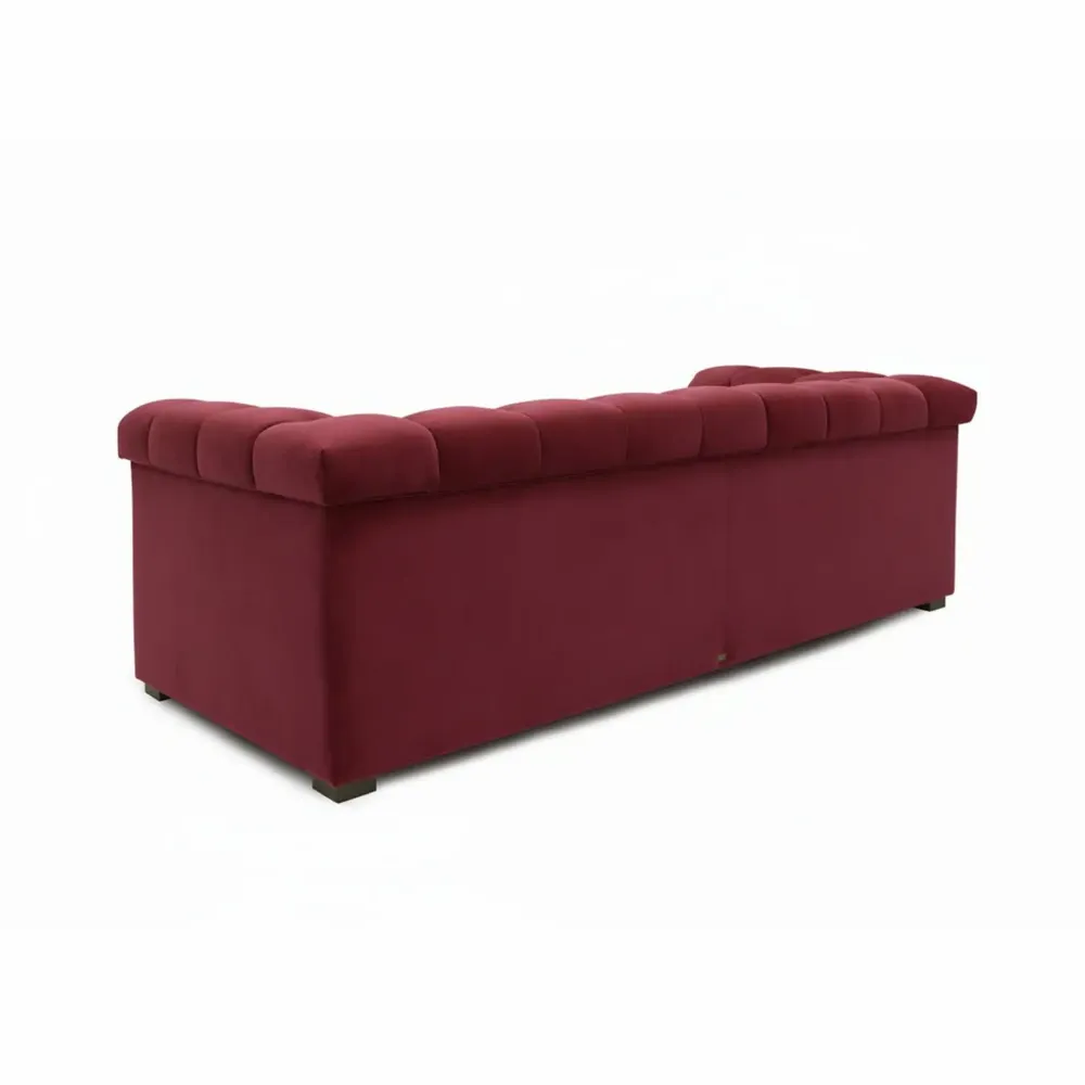 Canapés pour collectivités - Canapé Brutus Bordeaux | Canapé - CREARTE COLLECTIONS