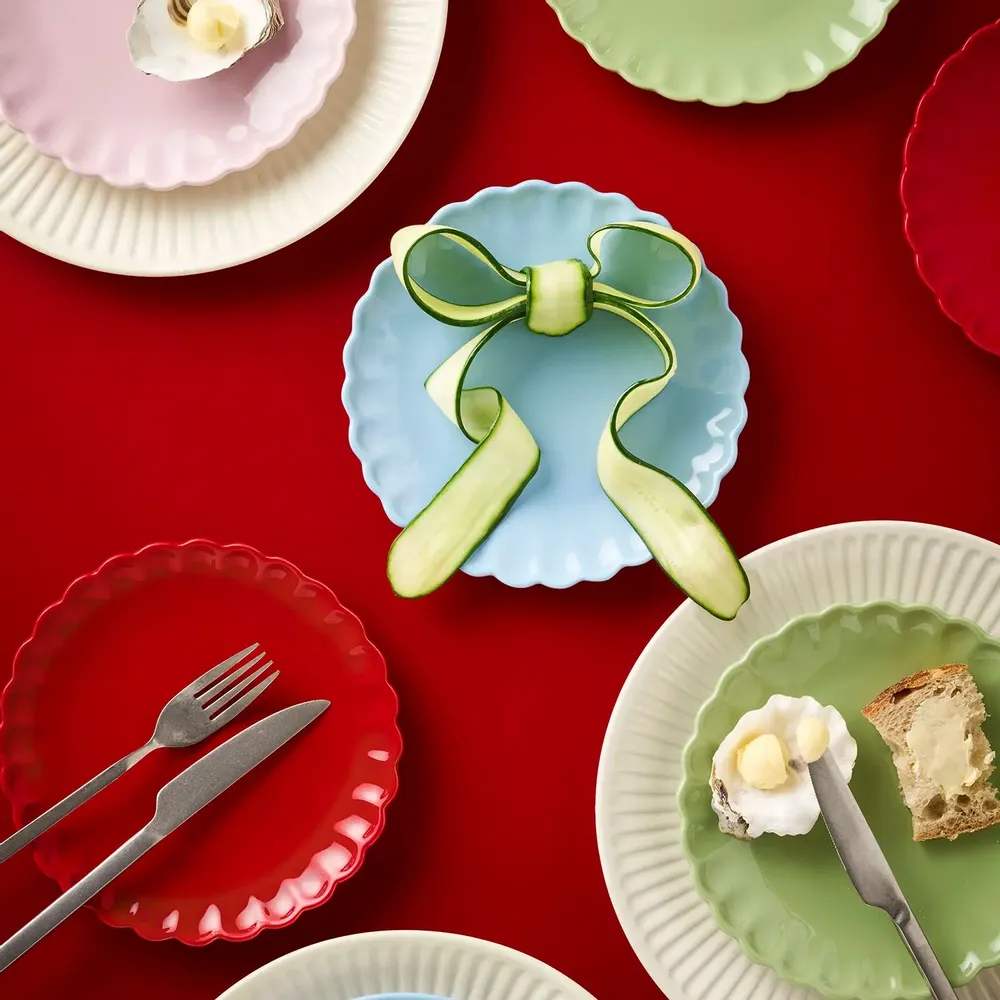 Everyday plates - Blue Bell – new colour in the Mynte® collection - IB LAURSEN