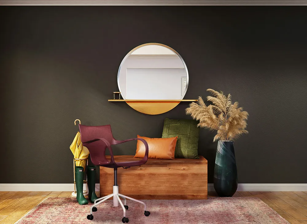 Office seating - ERBI WINI CHAIR, swivel frame on castors - STILFIBRA