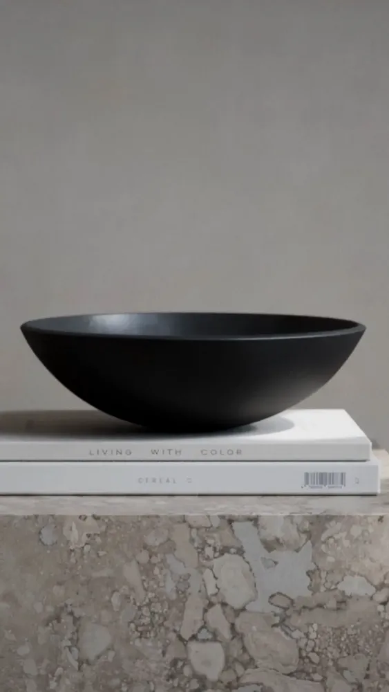 Design objects - SPOT – Moulded Sustainable Leather Bowl - MOR
