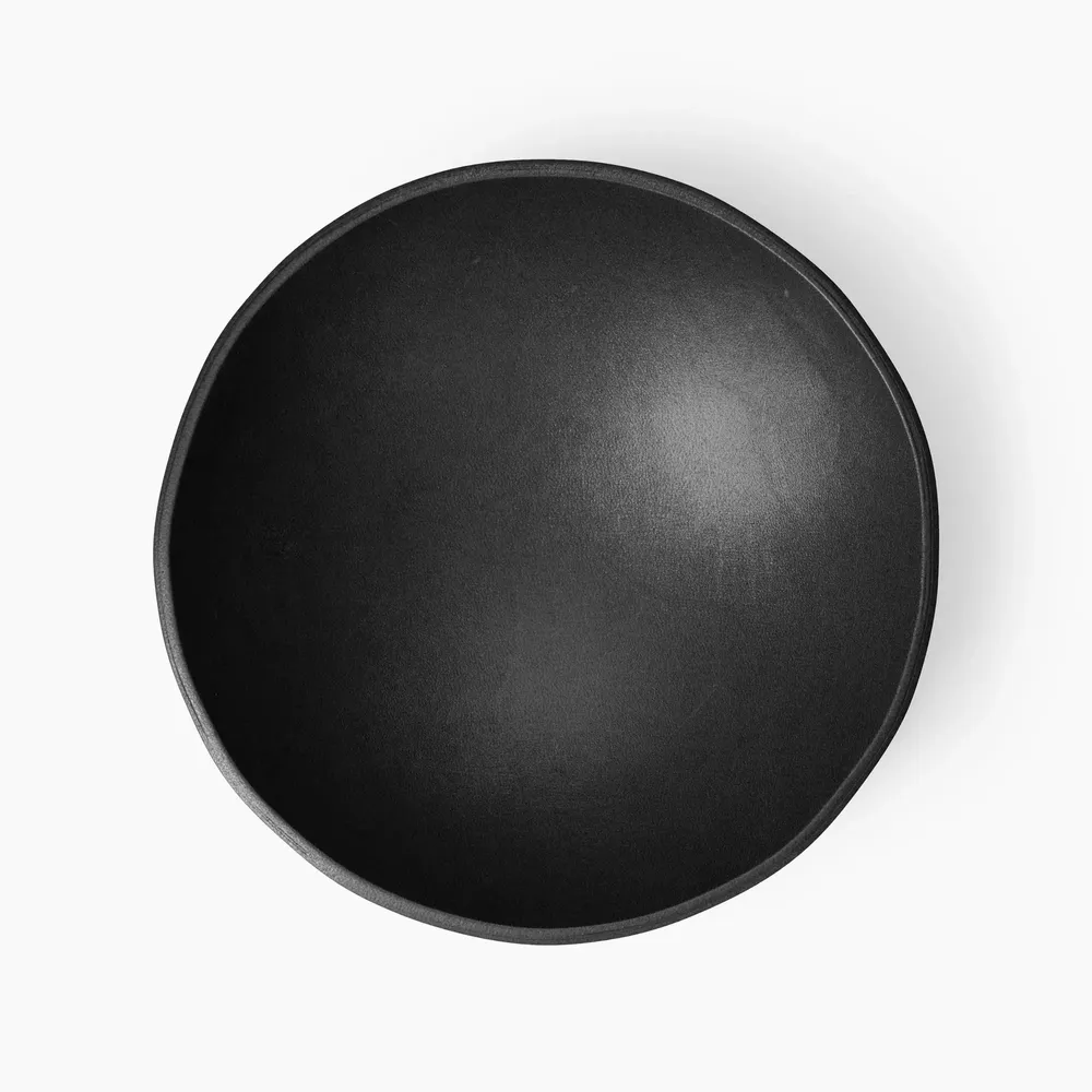 Design objects - SPOT – Moulded Sustainable Leather Bowl - MOR