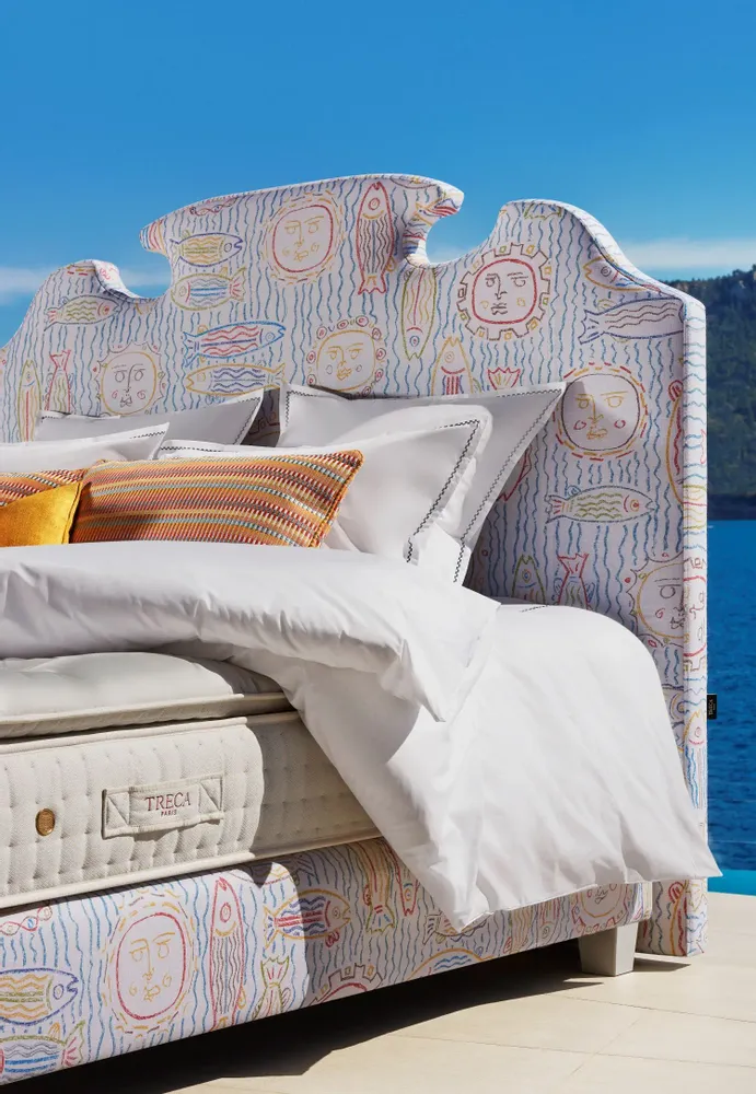 Lits - TETE DE LIT GRESSEY by CHARLES TASSIN - TRECA PARIS