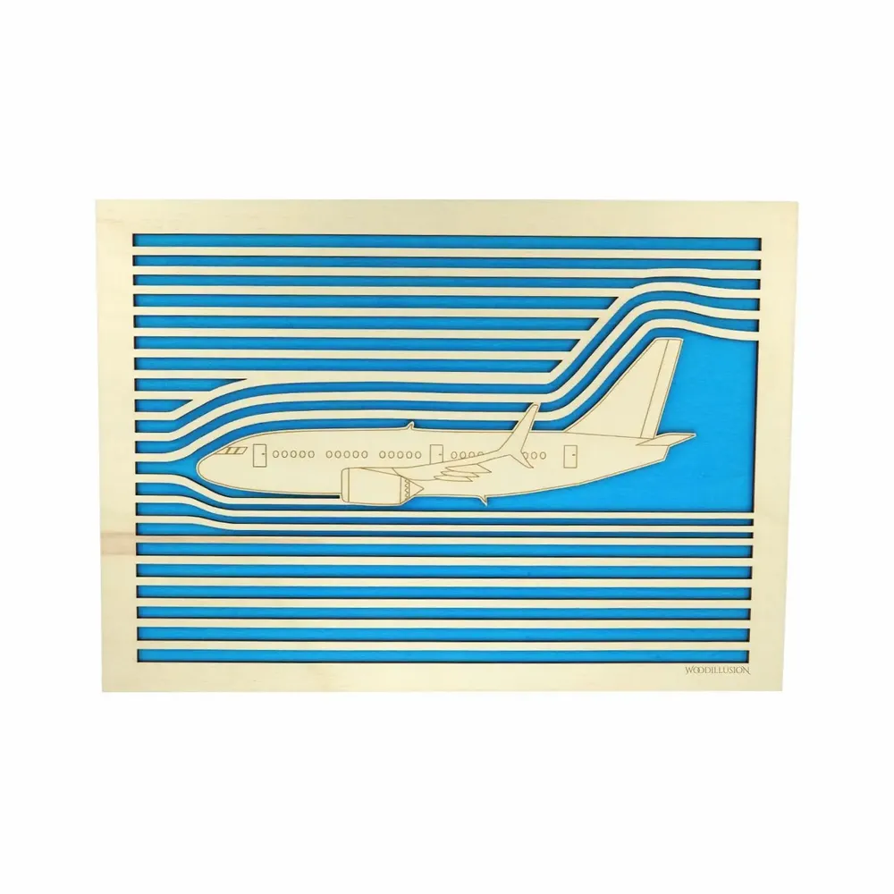 Paintings - Wooden Airplane Wall Art 2 - WOODILLUSION