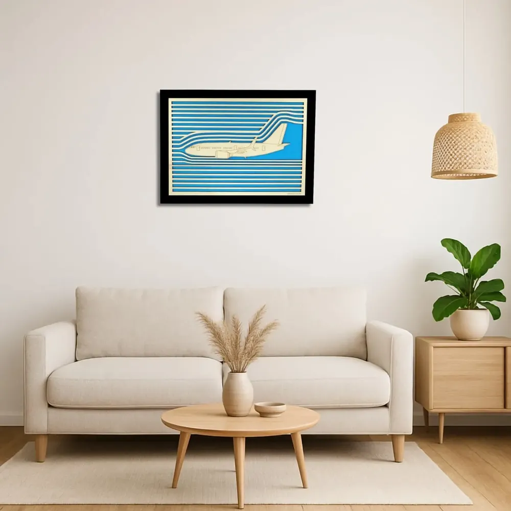 Paintings - Wooden Airplane Wall Art 2 - WOODILLUSION
