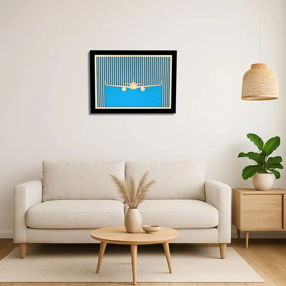 Paintings - Wooden Airplane Wall Art 3 - WOODILLUSION