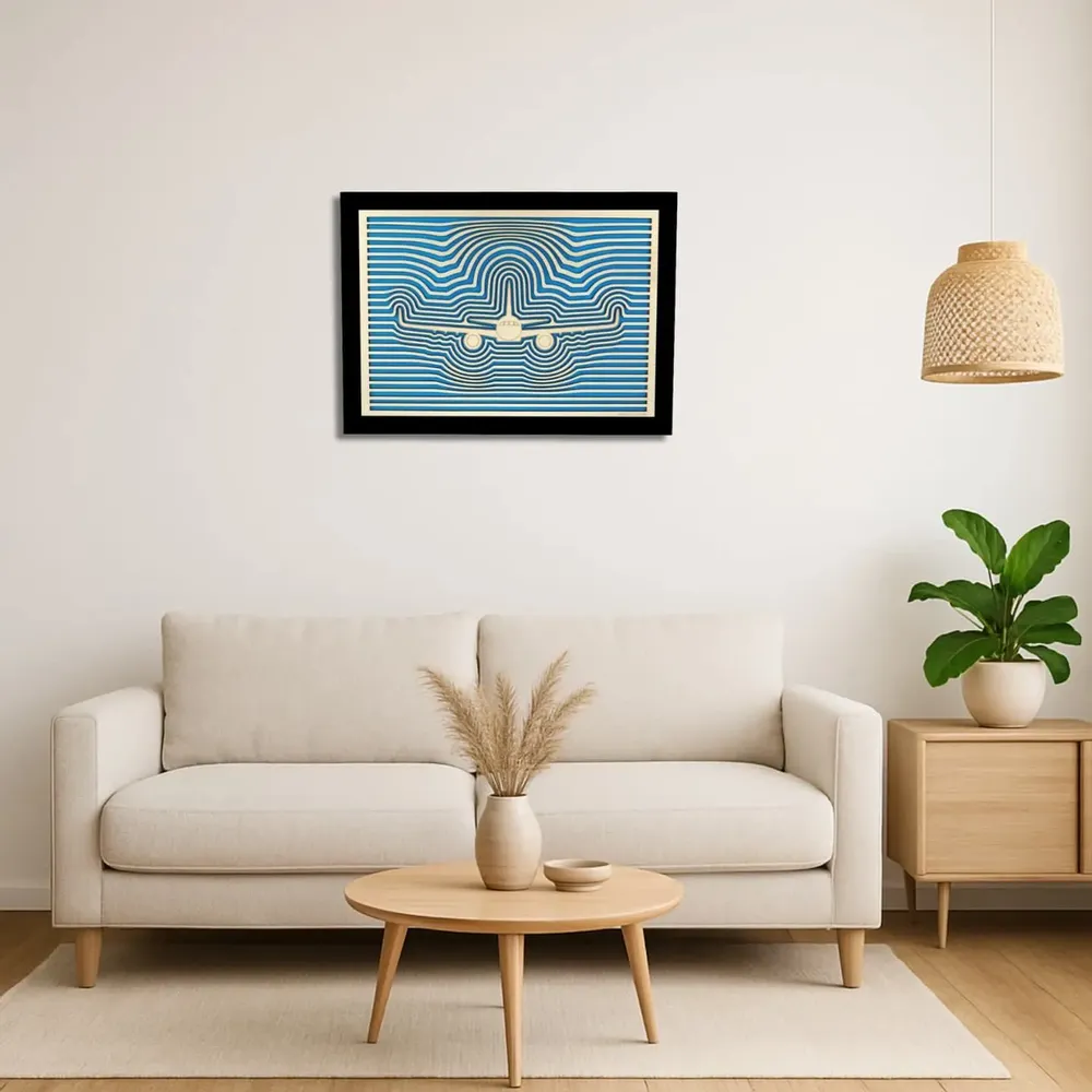 Paintings - Wooden Airplane Wall Art 4 v1 - WOODILLUSION