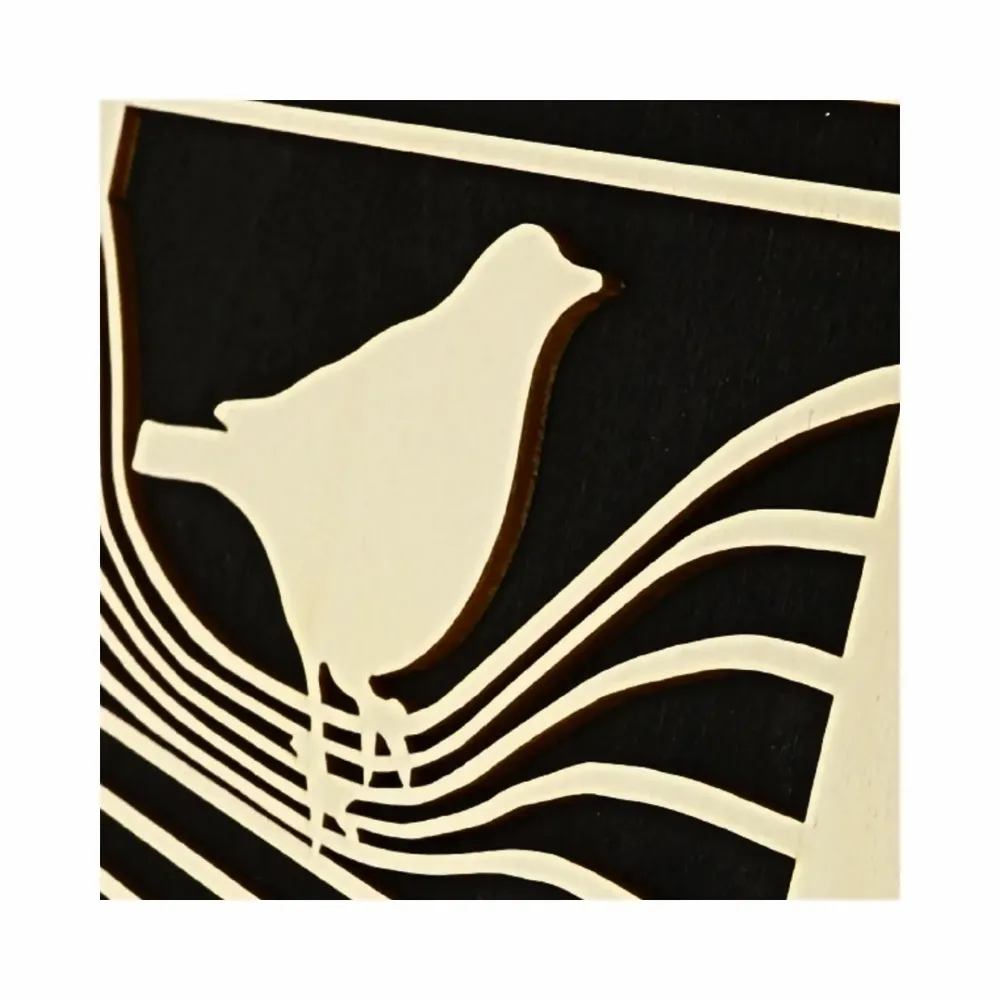 Paintings - Wooden Bird Wall Art - WOODILLUSION