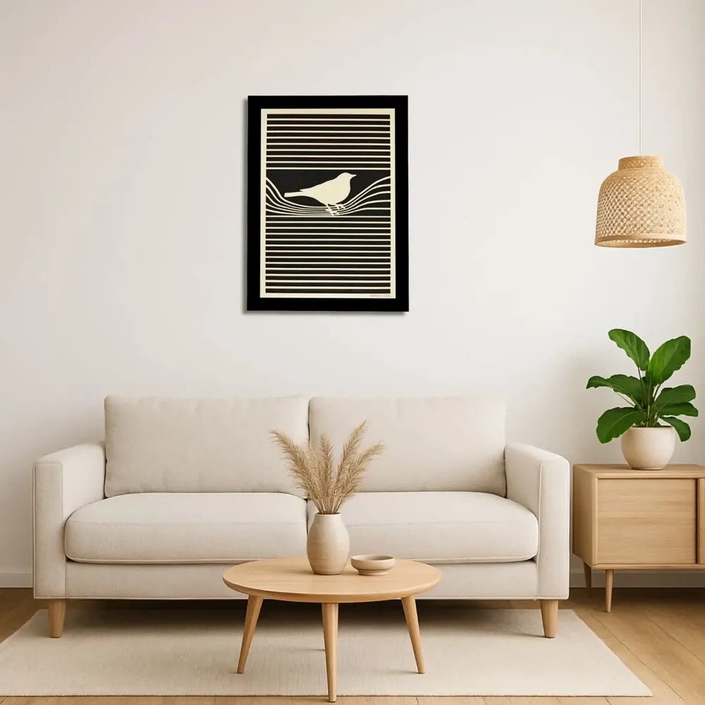 Paintings - Wooden Bird Wall Art - WOODILLUSION