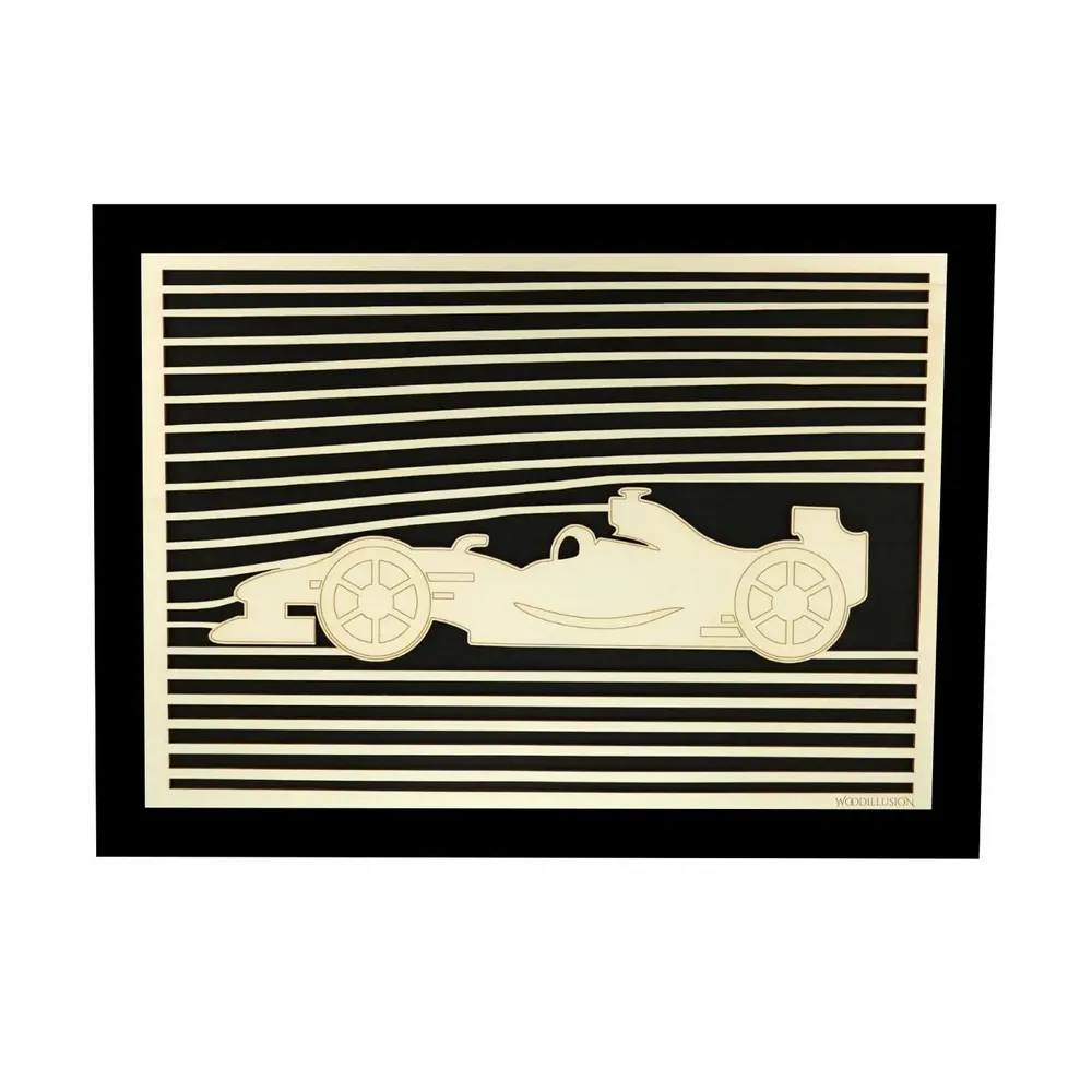 Paintings - Wooden Car Wall Art 2 - WOODILLUSION
