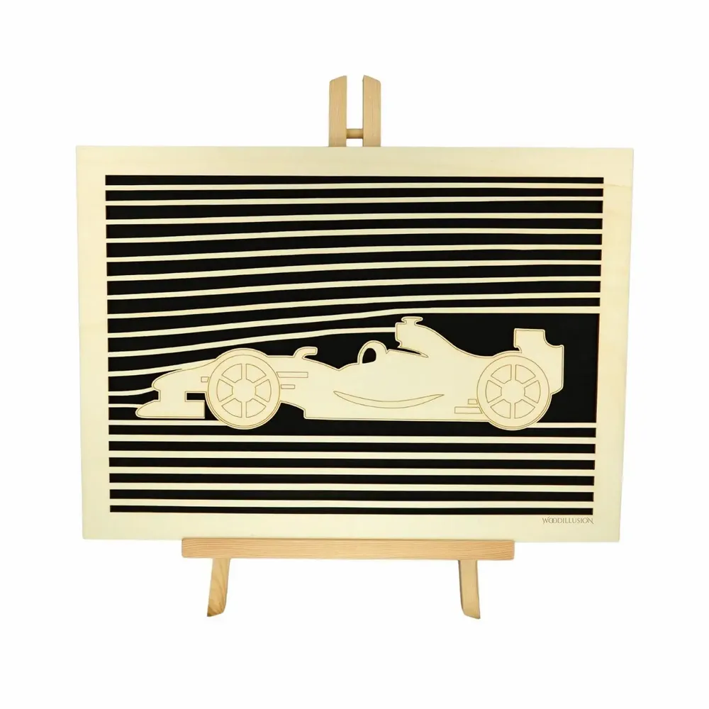 Paintings - Wooden Car Wall Art 2 - WOODILLUSION