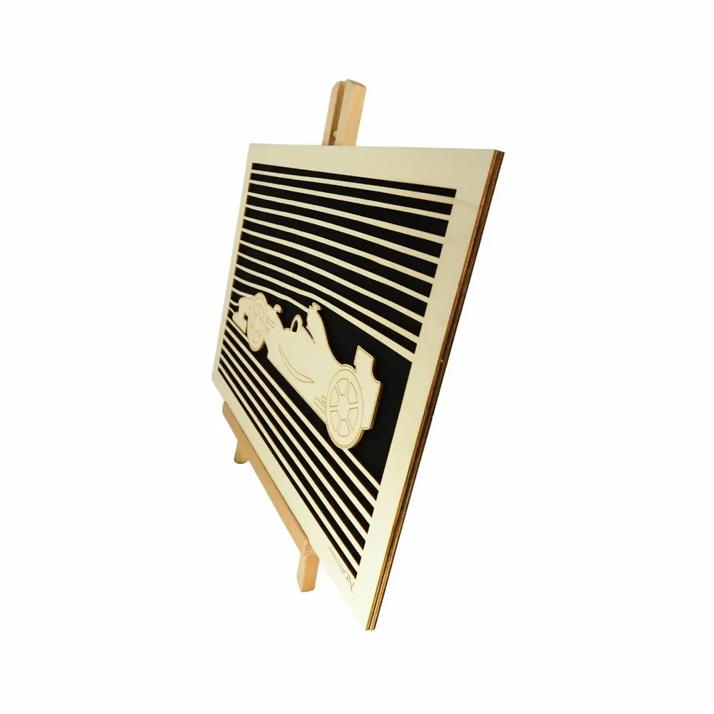 Paintings - Wooden Car Wall Art 2 - WOODILLUSION