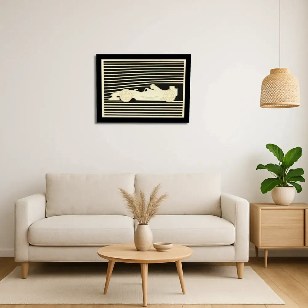 Paintings - Wooden Car Wall Art 2 - WOODILLUSION