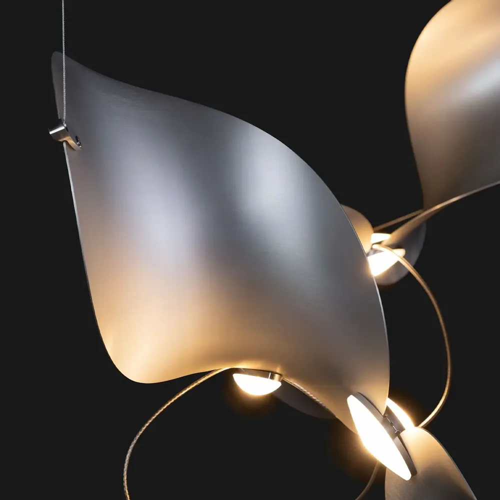 Hanging lights - Dune 12 Cluster – Modular Sculptural Chandelier Luminaire - MOSS OBJECTS