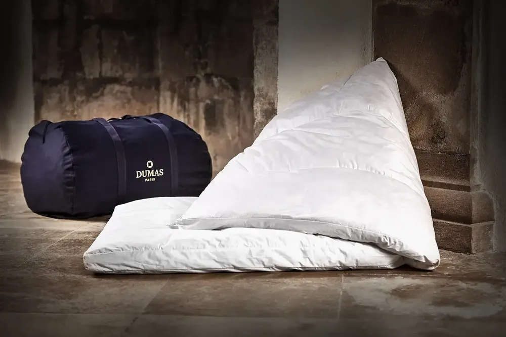 Comforters and pillows - NATURAL COMFORT MATTRESS TOPPER - 160X200 - DUMAS PARIS