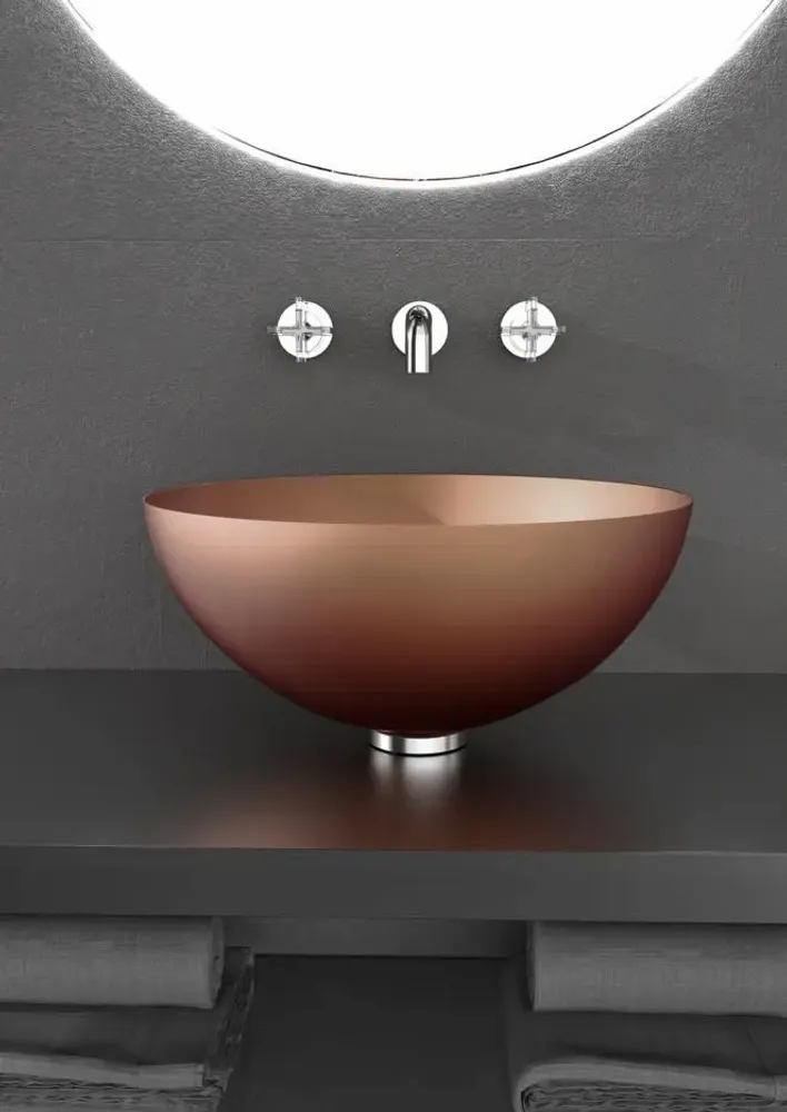 Lavabos - Vasque Aluminium Moonshine - SOPHA INDUSTRIES SAS