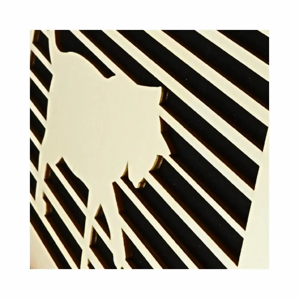 Paintings - Wooden Cat Wall Art 7 - WOODILLUSION