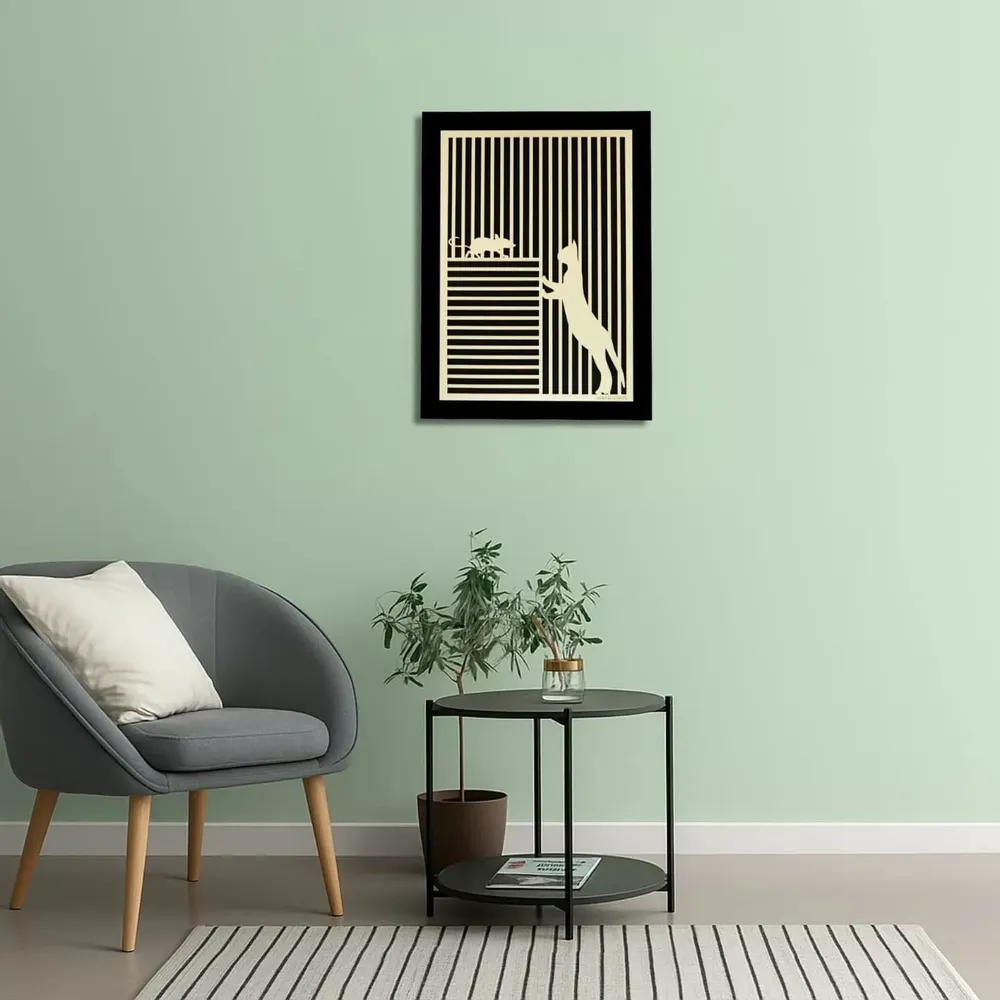 Paintings - Wooden Umbrella Wall Art - WOODILLUSION