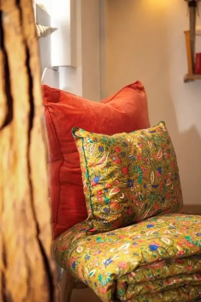 Linge de lit - BOUTIS Winter Spring & coussins assortis - AWESOME HOME