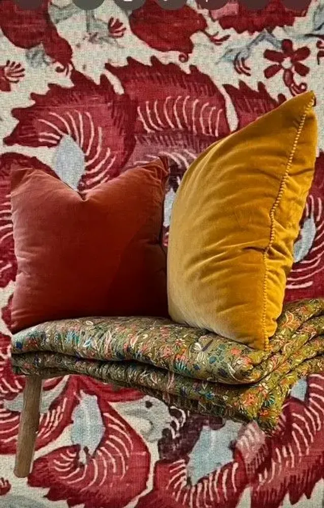 Linge de lit - BOUTIS Winter Spring & coussins assortis - AWESOME HOME