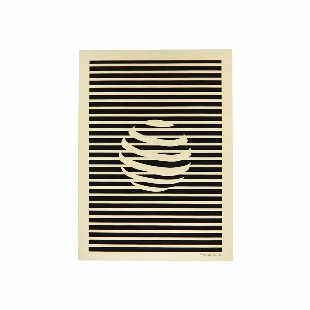 Paintings - Wooden Sphere Wall Art - WOODILLUSION