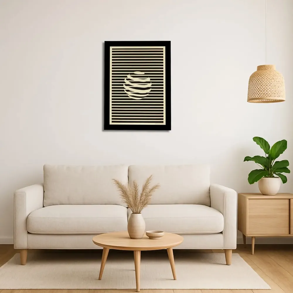 Paintings - Wooden Sphere Wall Art - WOODILLUSION