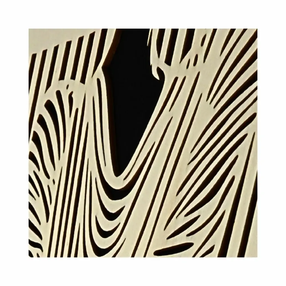 Paintings - Wooden Silhouette Wall Art 2 - WOODILLUSION