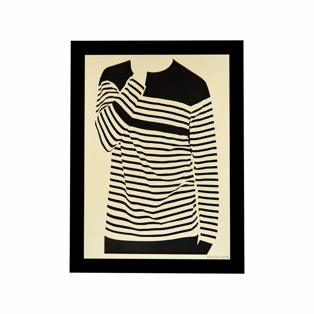 Paintings - Wooden Silhouette Wall Art 3 - WOODILLUSION