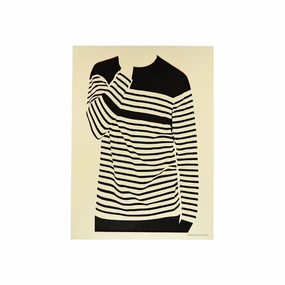 Paintings - Wooden Silhouette Wall Art 3 - WOODILLUSION