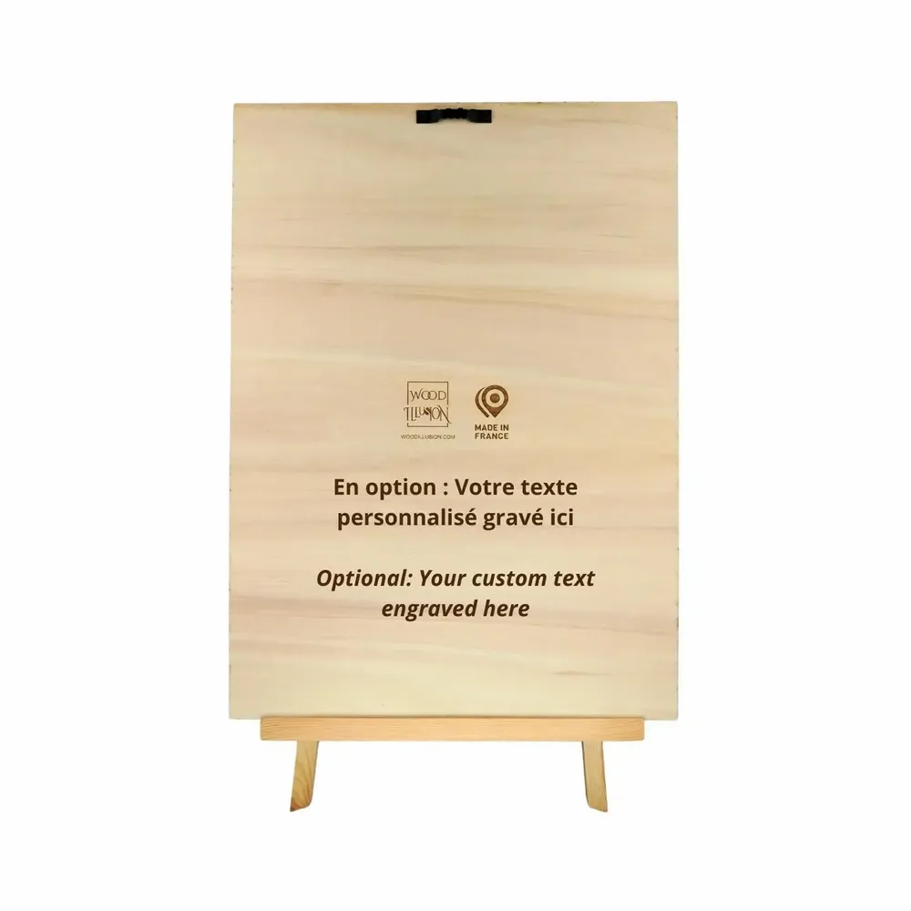 Paintings - Wooden Silhouette Wall Art 3 - WOODILLUSION