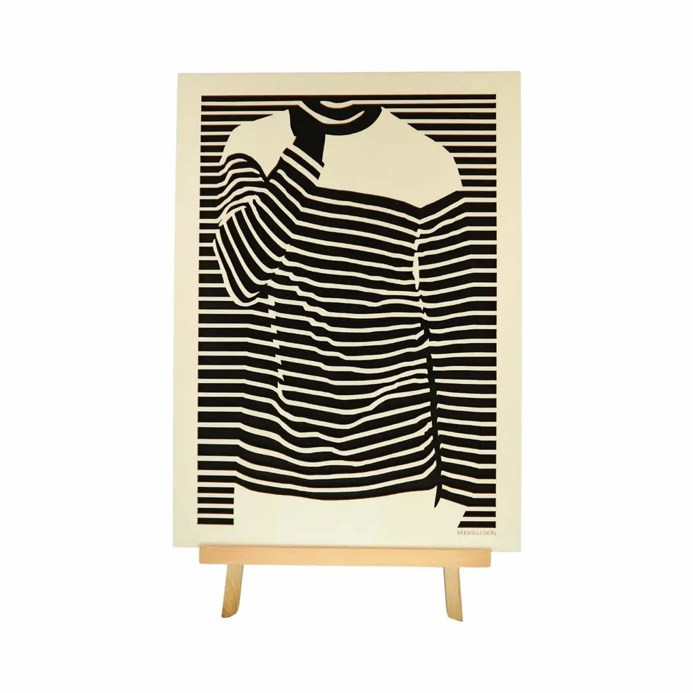 Paintings - Wooden Silhouette Wall Art 4 - WOODILLUSION