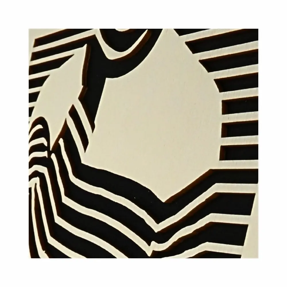 Paintings - Wooden Silhouette Wall Art 4 - WOODILLUSION