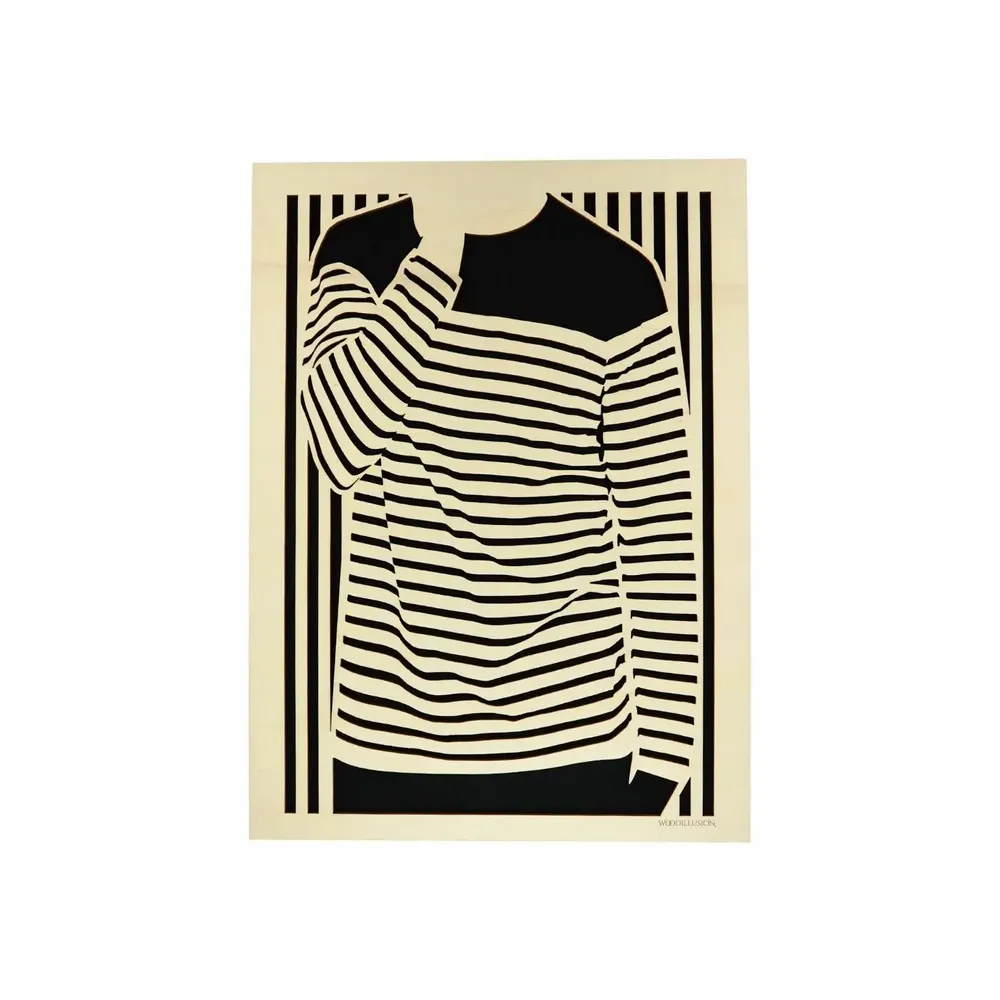 Paintings - Wooden Silhouette Wall Art 6 - WOODILLUSION