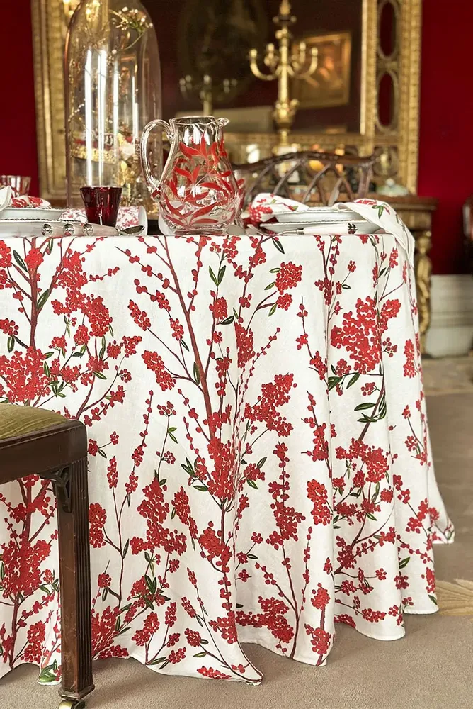 Nappes - LES AIRELLES Nappes et serviettes en lin - SUMMERILL AND BISHOP