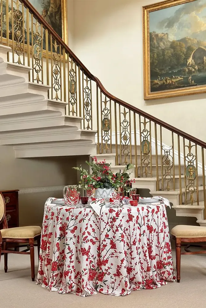 Nappes - LES AIRELLES Nappes et serviettes en lin - SUMMERILL AND BISHOP