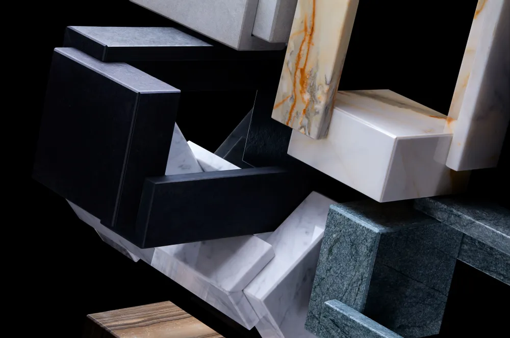 Table lamps - Marble Lamp Physical Dream Contemporary Design Nuria Lázaro Spain - MEDDEL