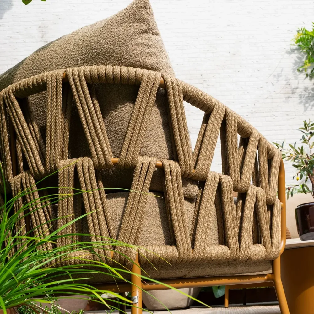 Canapés - Biarritz lounge set Amber - 4 SEASONS OUTDOOR