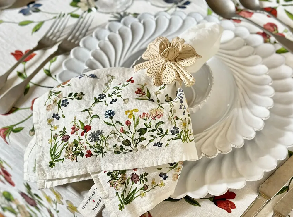 Nappes - John Derian Collaborations - Nappes et serviettes en lin - SUMMERILL AND BISHOP