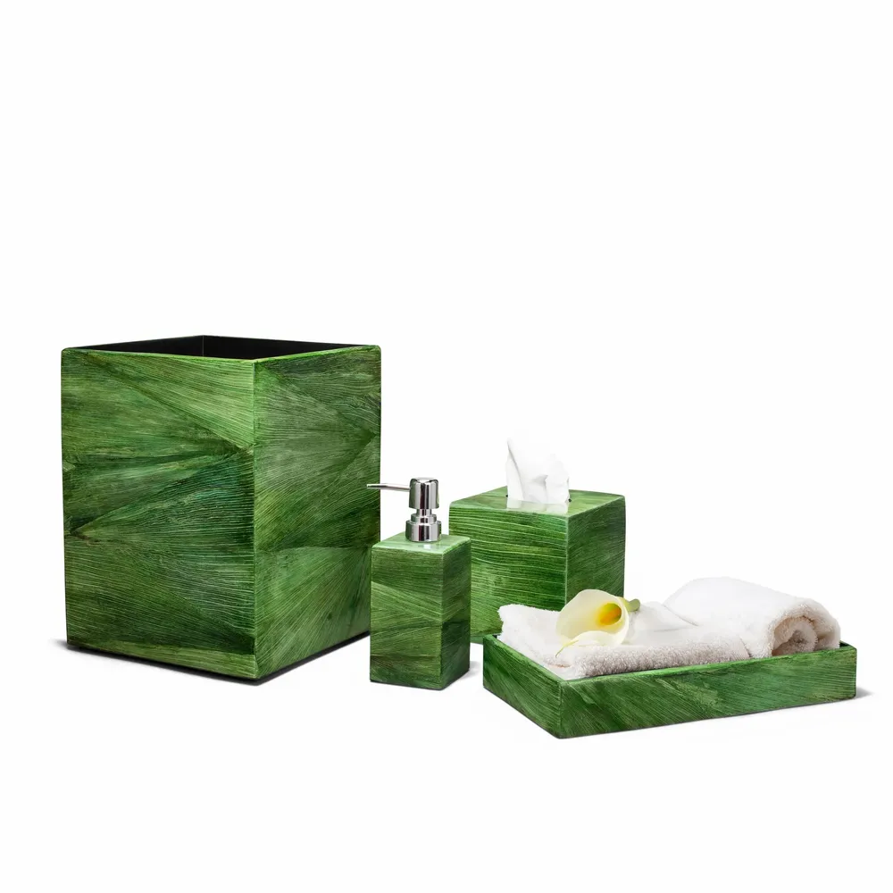 Bathroom waste baskets - Wastebasket Emerald Maize - LADORADA