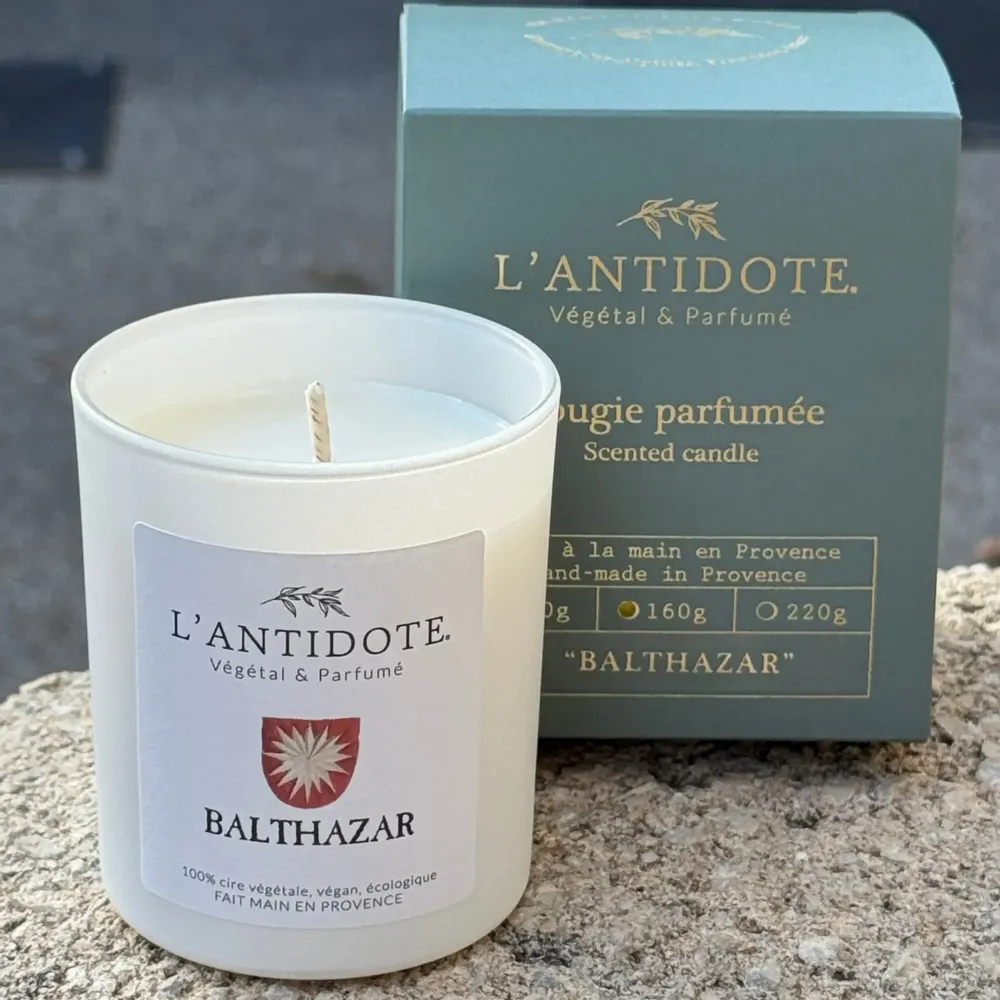 Bougies - BALTHAZAR, la bougie des Baux de Provence - L'ANTIDOTE