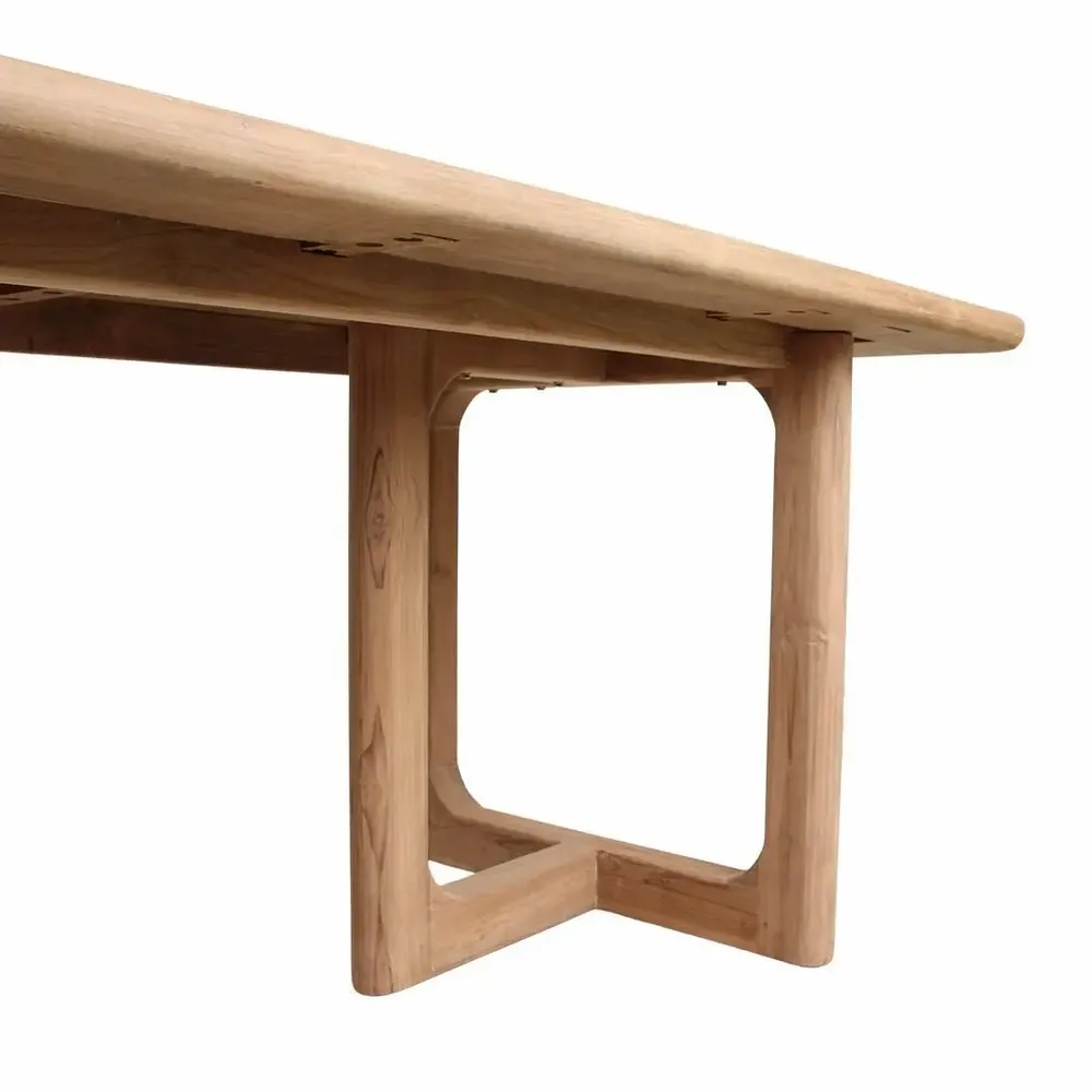 Lawn tables - Primavera teak outdoor table - RAW MATERIALS