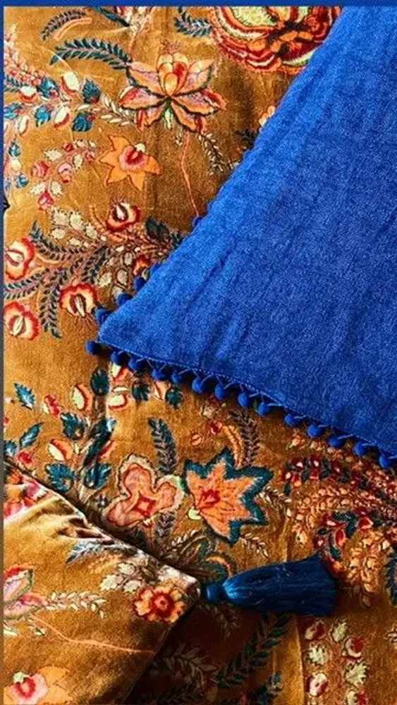 Plaids - AWESOME HOME- Sofa Bed Velours Winter Joy & Coussins assortis - AWESOME HOME