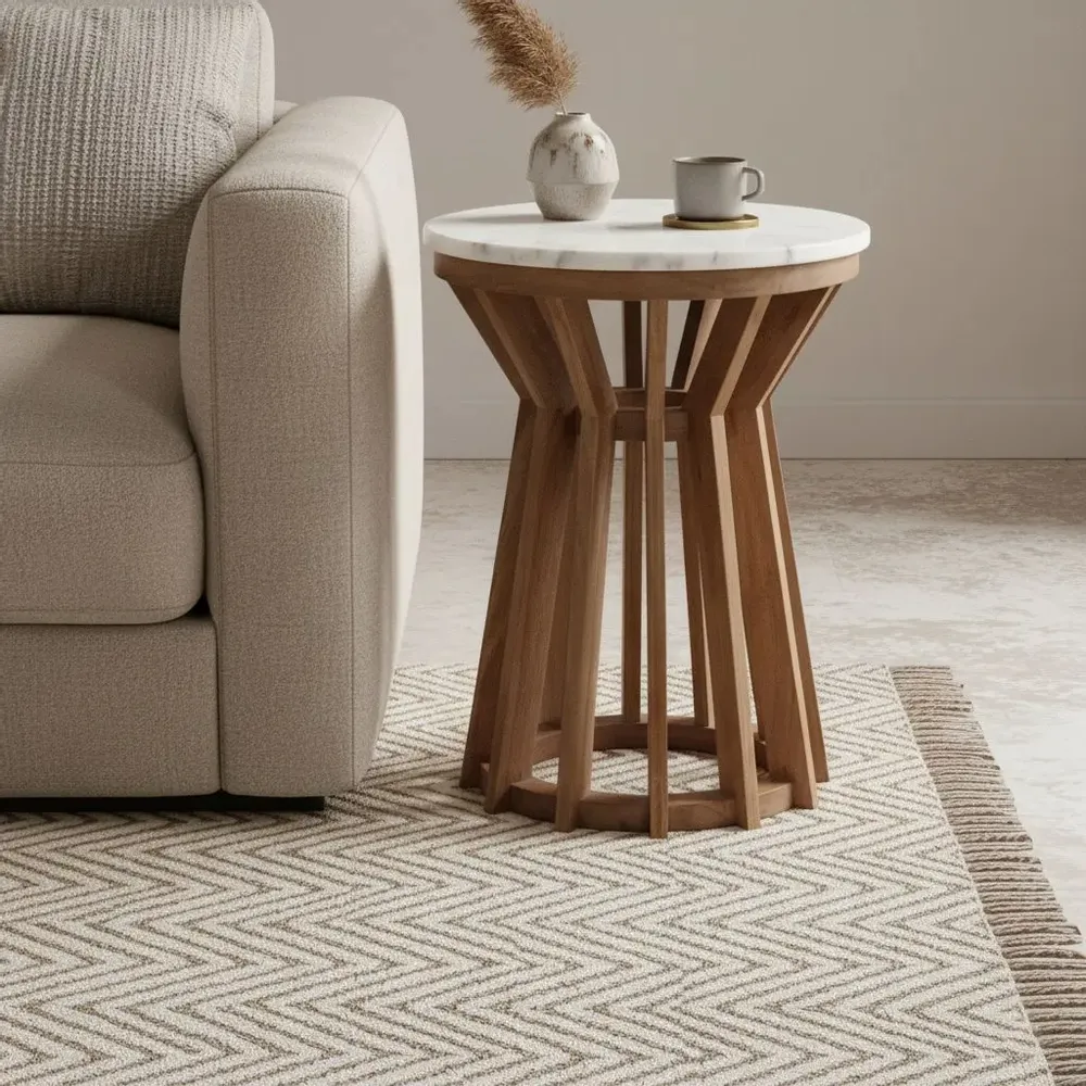 Tables basses - Tables basses et tables d'appoint en marbre - RAW MATERIALS