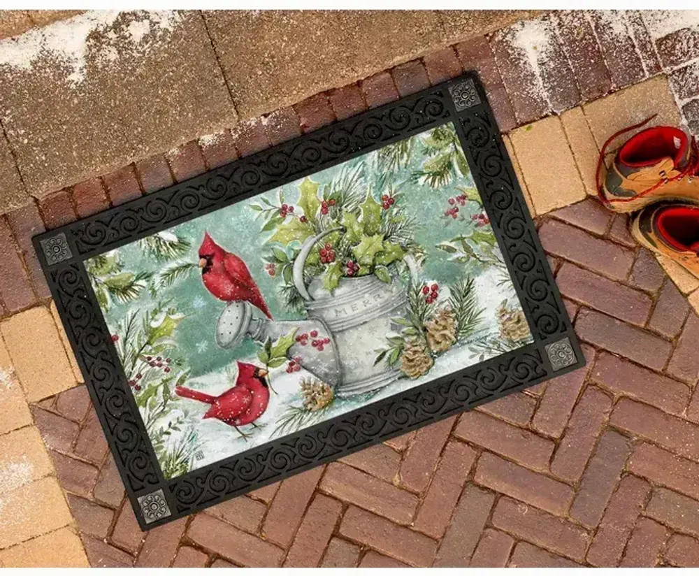 Objets de décoration - Paillasson winter watering can - KARENA INTERNATIONAL