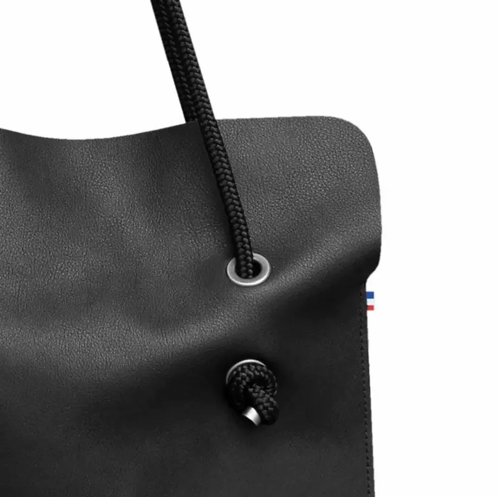 Bags and totes - DIVINE SMOOTH LEATHER BAG - MADE IN FRANCE - AMWA AND CO